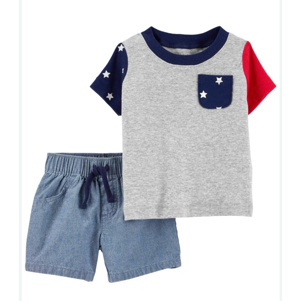 NWT CARTERS BOYS OUTFIT-18 MONTH